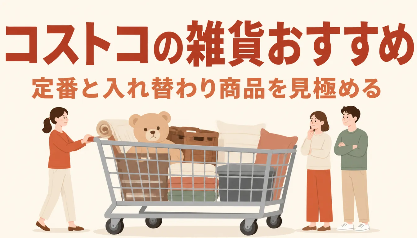 コストコの大きな買い物カート