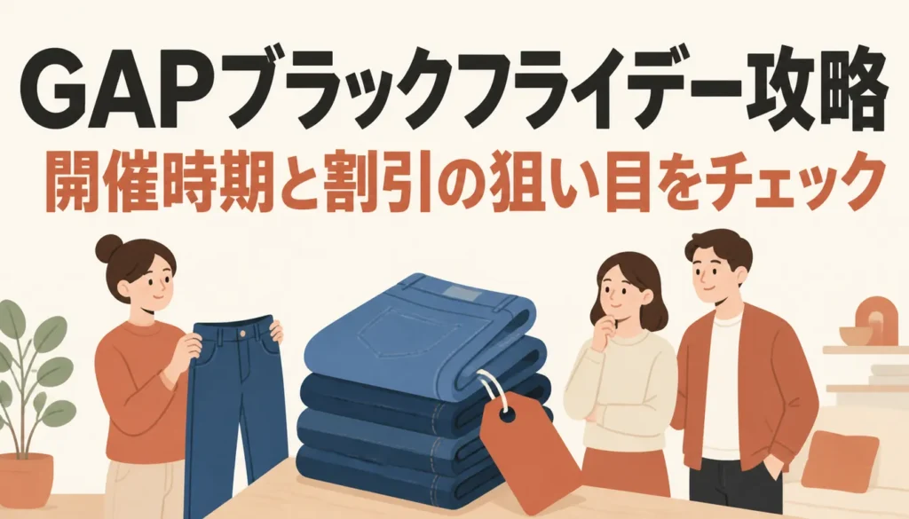 割引タグの付いたデニムの山