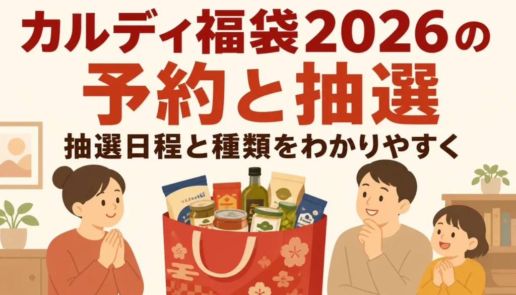 輸入食品が詰まった福袋のトートバッグ